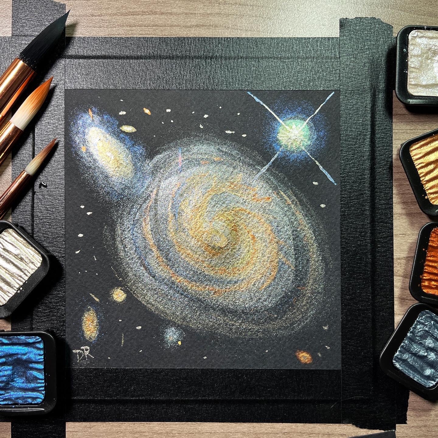 Galactic Conjunction Original Painting