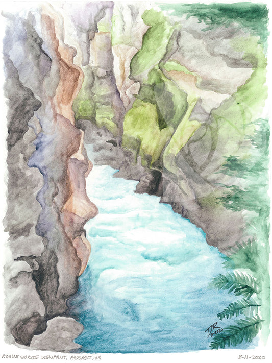 Rogue River Gorge by Danielle Rose