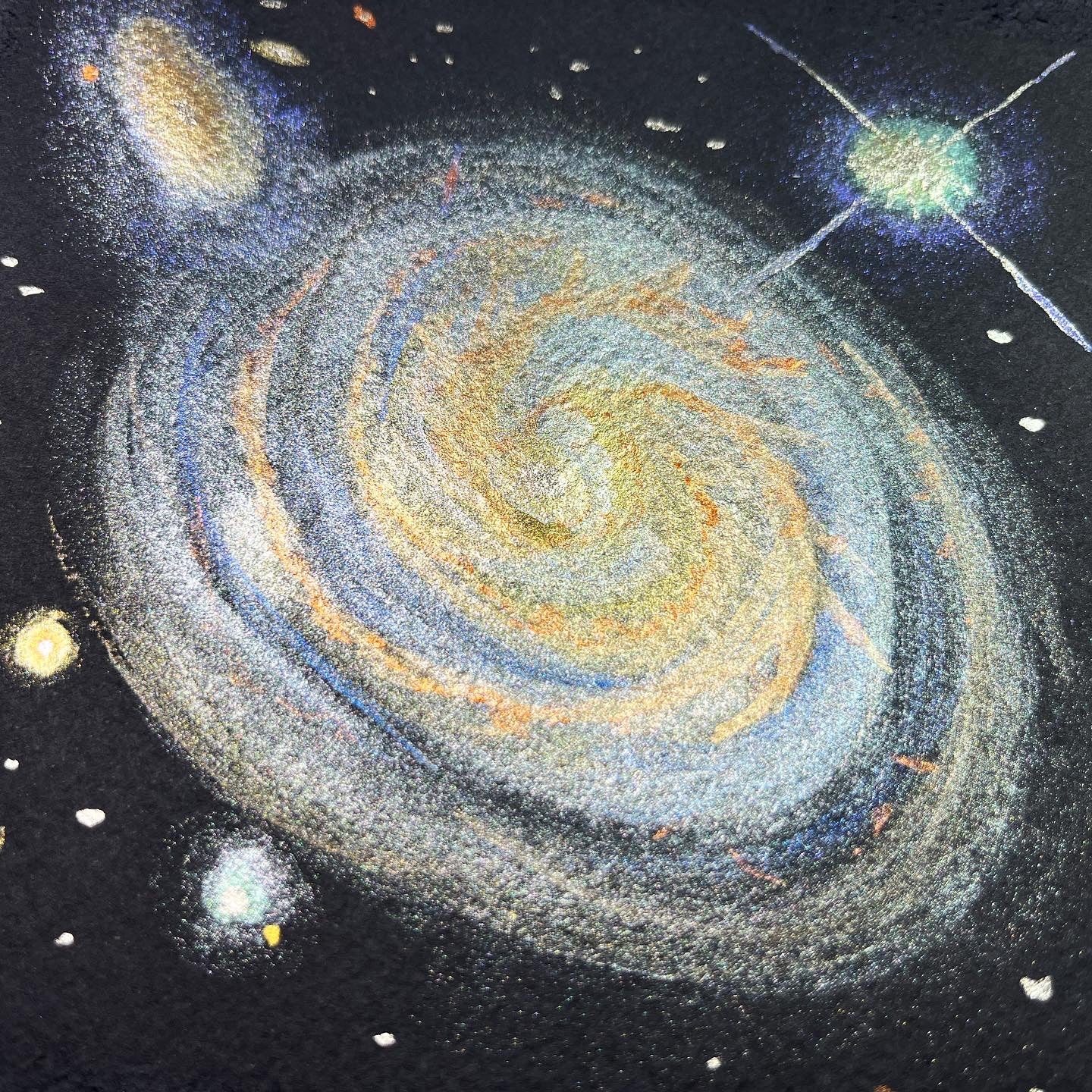 Galactic Conjunction Original Painting